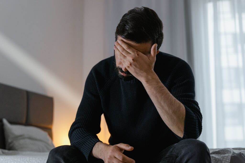 Depressed male - postpartum depression