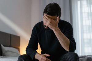 Depressed male - postpartum depression